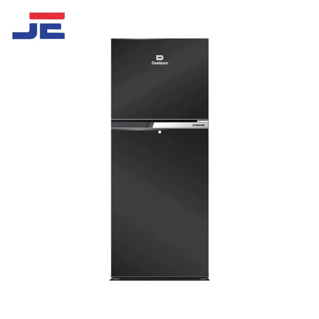 Dawlance Refrigerator 9149 WB Chrome Hairline Black