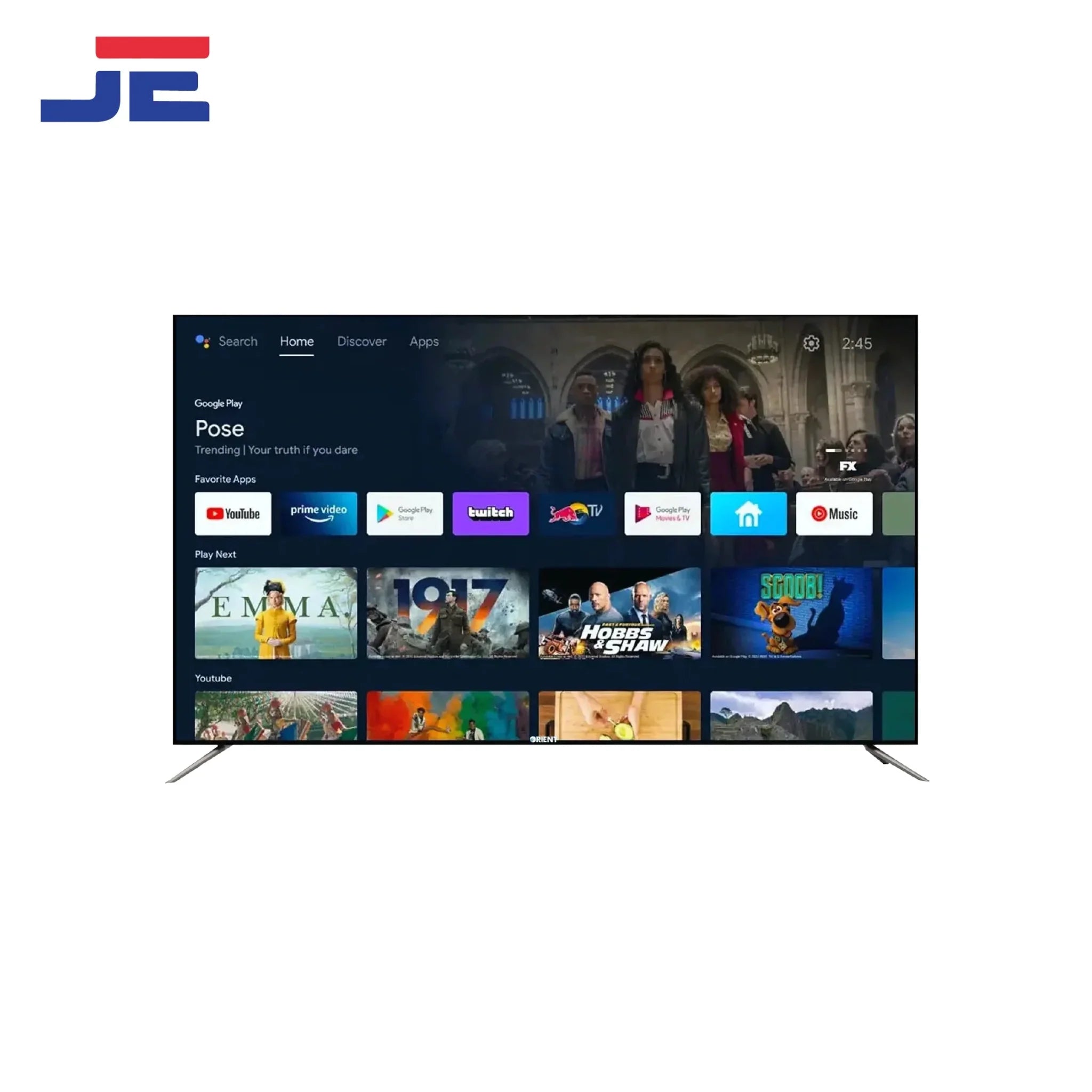 Orient LED 55 Inch Titanium 55T (QLED) Grey