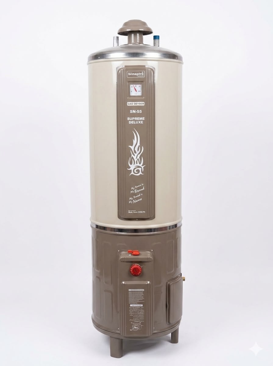INSPIRE GAS GEYSER 55-G SUPREME DELUX