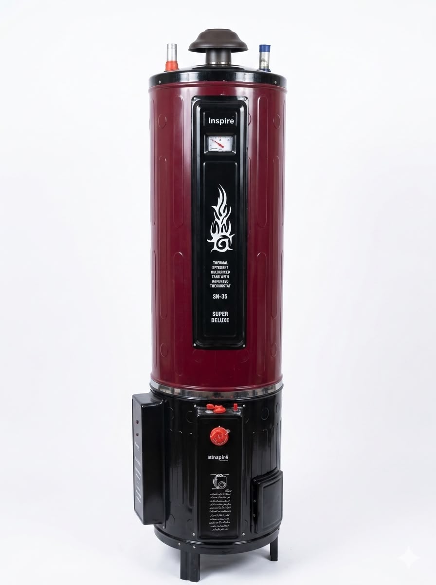 INSPIRE ELECTRIC+GAS GEYSER 35-G (Super Delux) AUTO