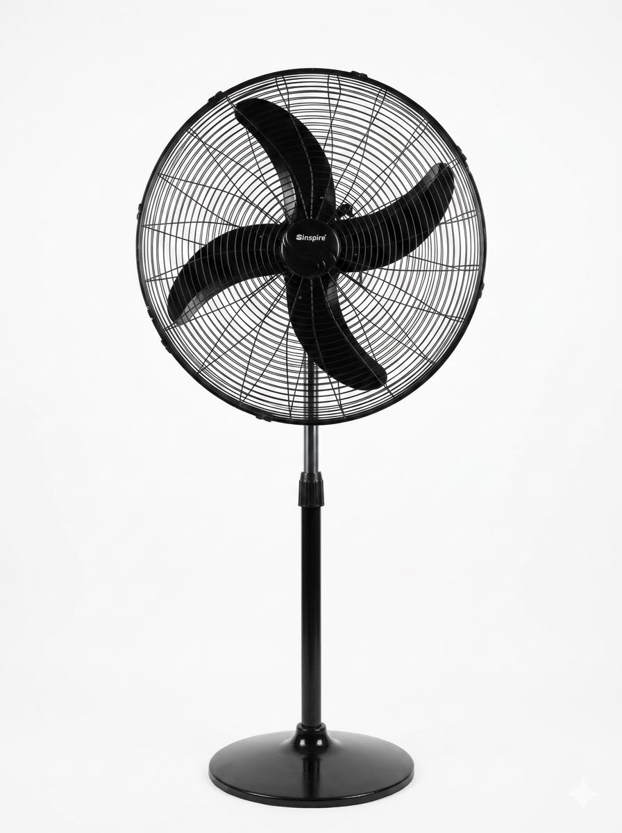 INSPIRE Pedestal Fan 24" 201 BLACK