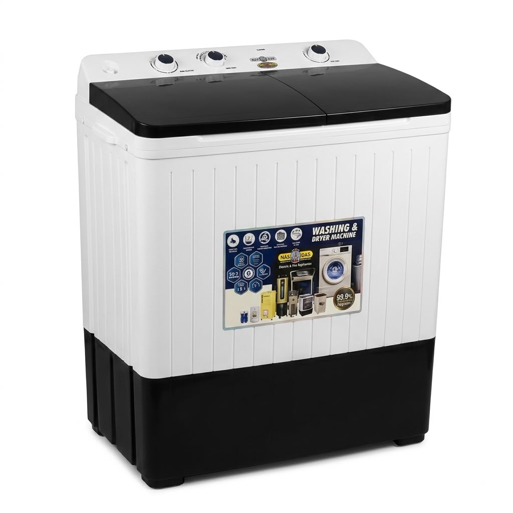 Nas Gas Washing Machine NWM-6500 - Image 2