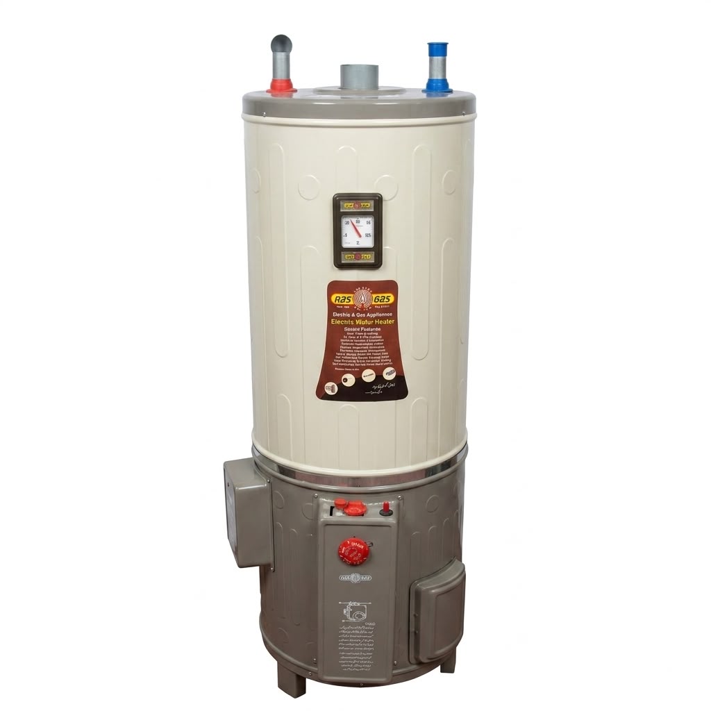 Nas Gas Electric+Gas Geyser DEG-25 G Super Delux