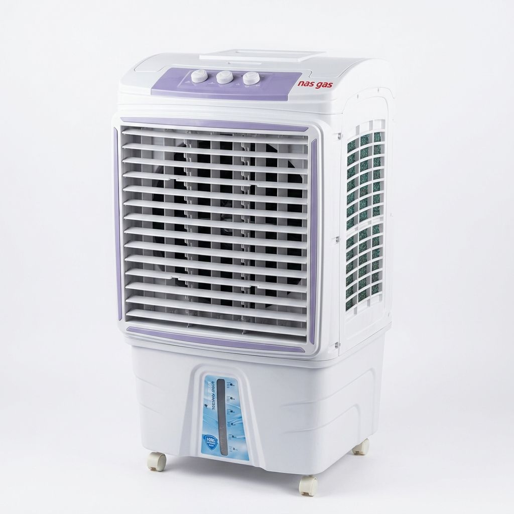 NasGas Room Cooler NG-1014 AC/DC Remote