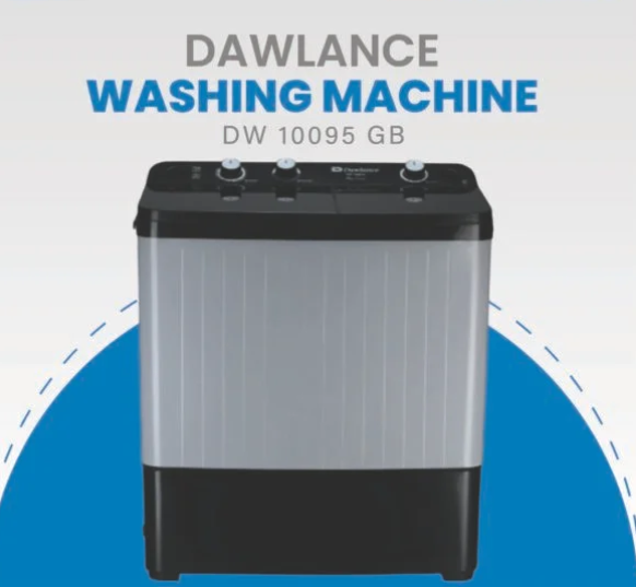 Dawlance Washing Machine DW-10095 Twin Tub Black Lid